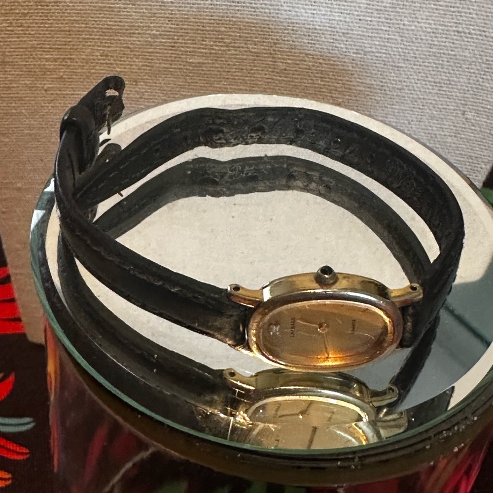 Seiko Lassale Ladies Gold Tone Watch